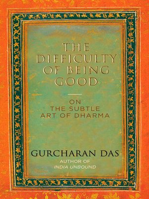 cover image of Difficulty of Being Good